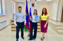 Победитель «Избирательного диктанта»